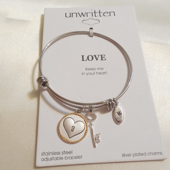 Unwritten Jewelry - Unwritten Charm bangle Bracelet